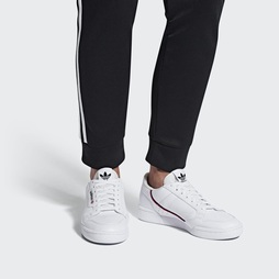 Adidas Continental 80 Férfi Originals Cipő - Fehér [D57506]